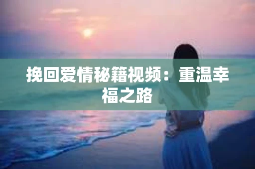 挽回爱情秘籍视频：重温幸福之路
