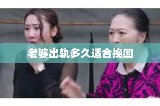 老婆出轨多久适合挽回