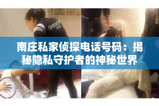 南庄私家侦探电话号码：揭秘隐私守护者的神秘世界