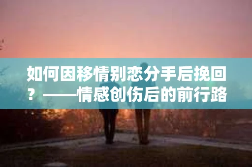 如何因移情别恋分手后挽回？——情感创伤后的前行路线图