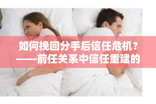 如何挽回分手后信任危机？——前任关系中信任重建的实用指南