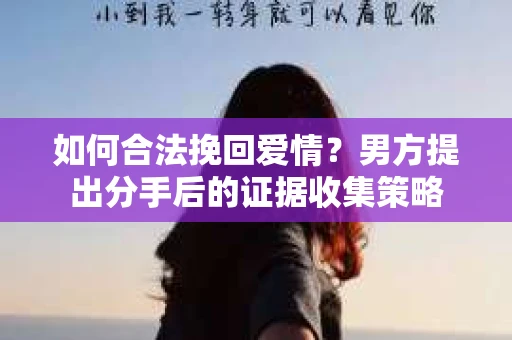 如何合法挽回爱情？男方提出分手后的证据收集策略