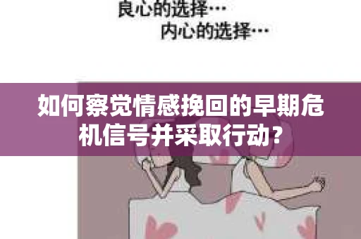 如何察觉情感挽回的早期危机信号并采取行动？